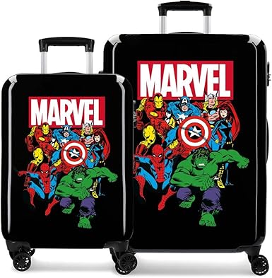 marvel luggage set