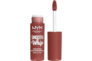 NYX PROFESSIONAL MAKEUP Smooth Whip Matte Lip Cream, Long Lasting, Moisturizing, Vegan Liquid Lipstick - Latte Foam (Pinky Mauve)