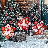 winemana Christmas Yard Decorations Pinwheels with