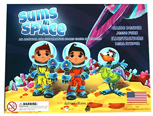 Sums in Space - An Addition & Subtraction Math Game for Kids