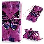 YOKIRIN LG V20 Case, Premium PU Leather Printed Wallet Case with Wrist Strap Kickstand Skin Protective Cover Card Slots Holder Magnetic Closure Folio Flip Slim Cover Skin Shell