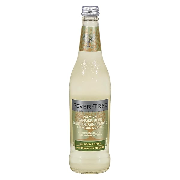 FEVER-TREE GINGER BEER, PREMIUM, 16.9 FL OZ