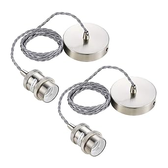 Vlike Pl01 Silver Ceiling Rose Vintage Ceiling Pendant Light