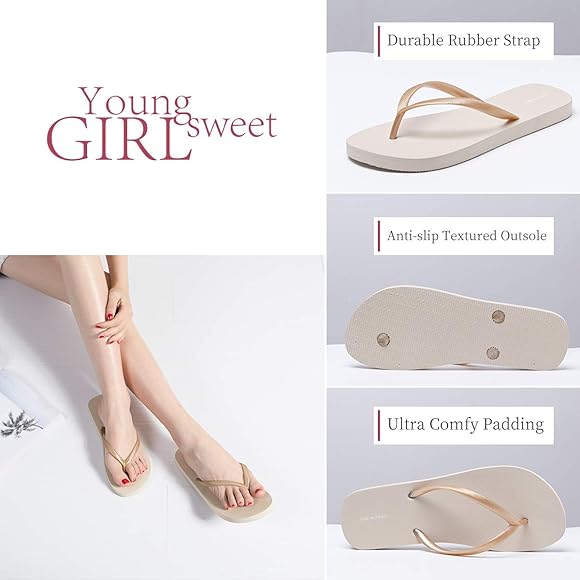 rubber sandals womens