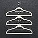 Ollieroo 50PK Heavy Duty Velvet Hangers Set with Steel Swivel Hooks, Ultra Thin Non-Slip Velvet Suit Hangers (Beige)