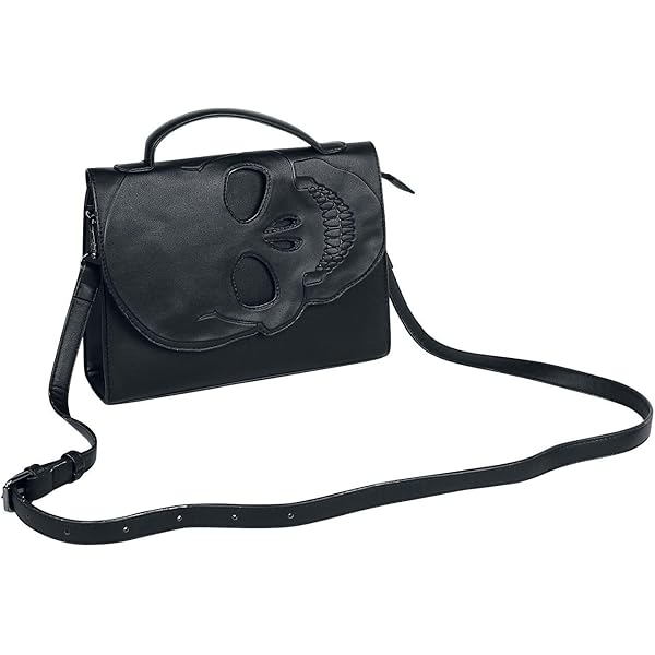 Ro Rox Women's Faux Leather PU Punk Studded Shopper Large