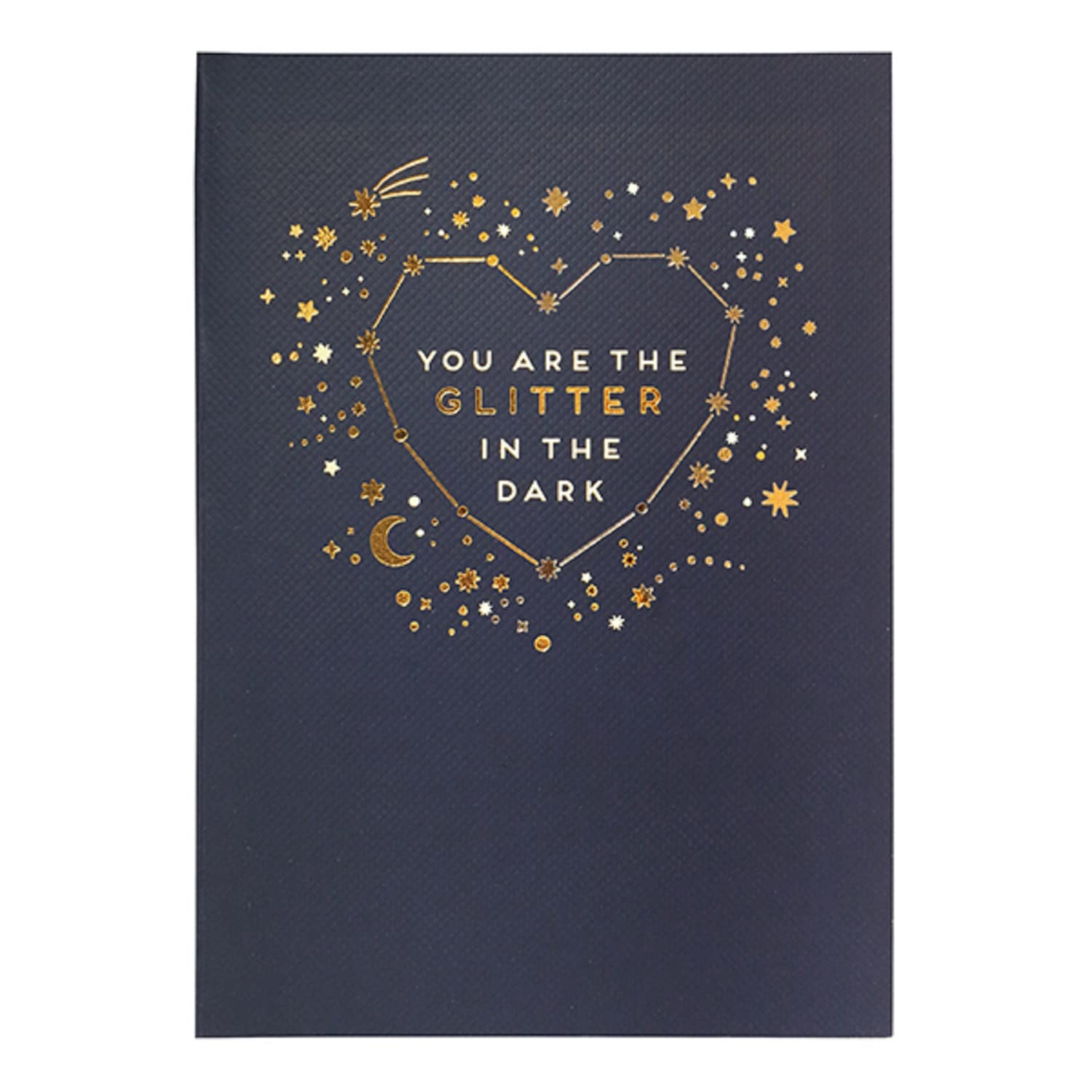 Portico Designs Ltd Alice Scott 'You Are the Glitter in the Dark' A6 Notebook Pocket Journal