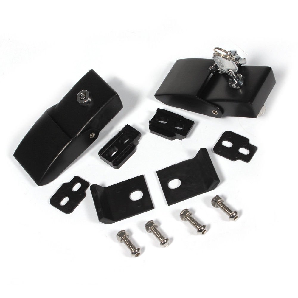 Buy Wisamic Aluminum Hood Lock Assembly Locking Hood Catch Latches for 20072015 Jeep Wrangler