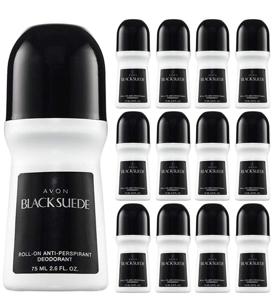 Avon Black Suede Roll-on Anti-perspirant Deodorant Size 2.6 oz (280-Pack)
