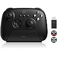 8Bitdo Ultimate Bluetooth Controller with Charging Dock for Switch and Windows, Black