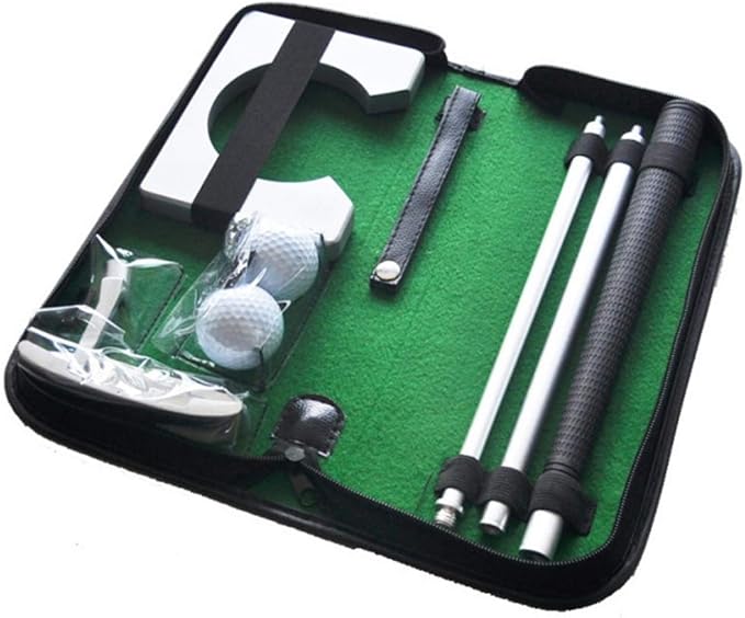 PROMO SHOP Mini Golf Indoor Set pour la Maison et Le Bureau avec Putter