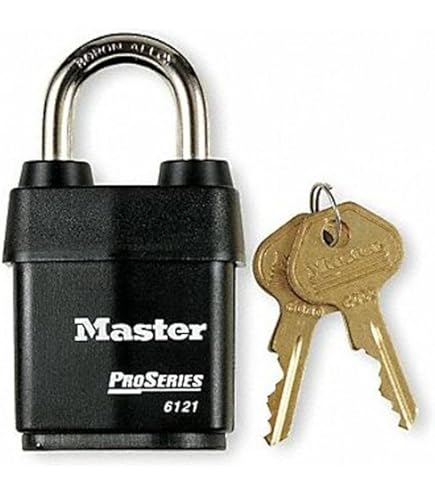5 Pc. Master Pro Series Padlocks ALL Keyed The Same - Sherwood Auctions - View #4