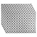 DII Lattice Tabletop Collection, Placemat Set, 13x19, Gray, 6 Piece
