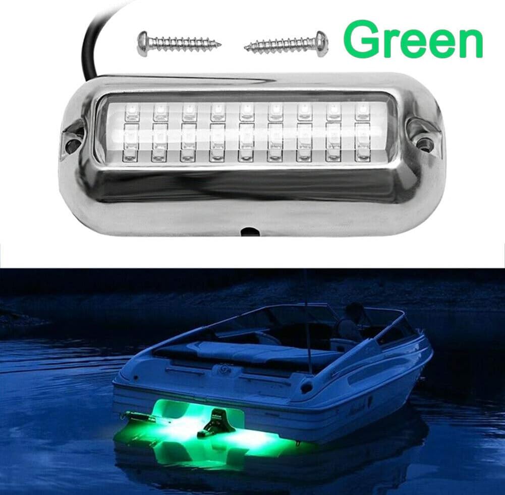 VOFONO Waterproof Ip68 Led Drain Plug Light Underwater Boat Lights Marine Yacht Led Drain Plug