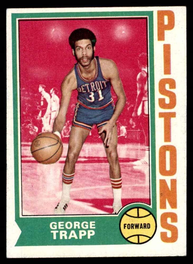 1974 Topps 76 Trapp Detroit Pistons (Basketball