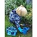 BABOOM BABOOM Kids Gardening Sets Includes Child Friendly Garden Kit for Kids - Rake, Tote Bag, Watering Can, Shovel and Trowel - Pink Kids Garden Tools or Blue Kids Gardening Set