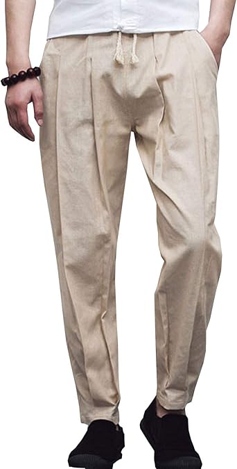 mens khaki beach pants