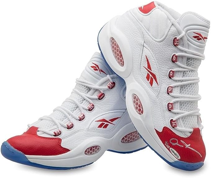 Allen Iverson Autographed Reebok Question Mid Shoes With