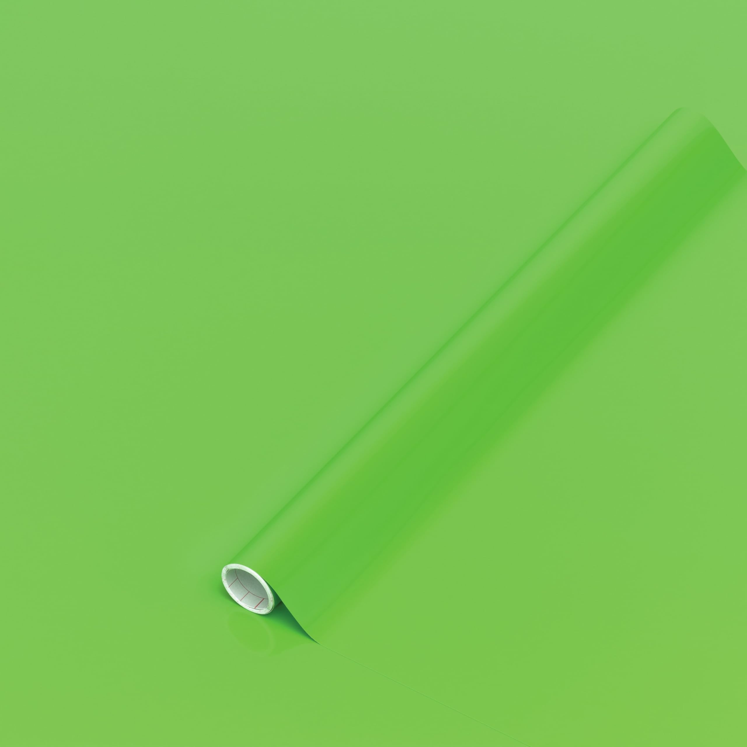 d-c-fix vinyl wrap Apple gloss plain 67,5 cm x 2 m - sticky back plastic roll for furniture, kitchen & cupboards - contact paper sticker self adhesive film — image 1