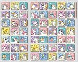 Paper Projects Magical Unicorns Reward Chart Sparkly Stickers Pink Reusable view 4