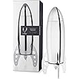 Viski Rocket Cocktail Shaker with Strainer Bar Set, Martini Shaker, Mixed Drink Shaker, Stainless Steel Cocktail Shaker, Bartending Tools, 24oz