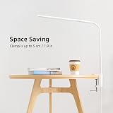 Lepro Desk Lamp Clip on 460lm Eye Caring USB Powered 3 Modes 10 Dimmable view 7