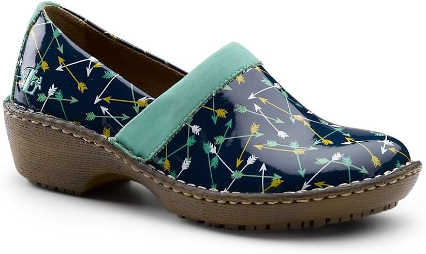 womens navy clogs