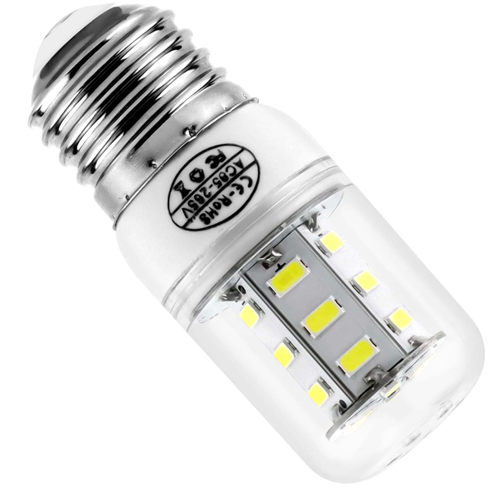 Photo 1 of MIFLUS LED Refrigerator Light Bulb 5304511738 kei d34l Refrigerator Bulb, LED Bulb(3.5W 85V-265V E26/27 White Light) Appliance Light Bulb Replace AP6278388