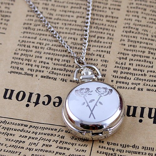 Charming Fashion Jewelry Pocket Watch with Free Jewelry Pouch