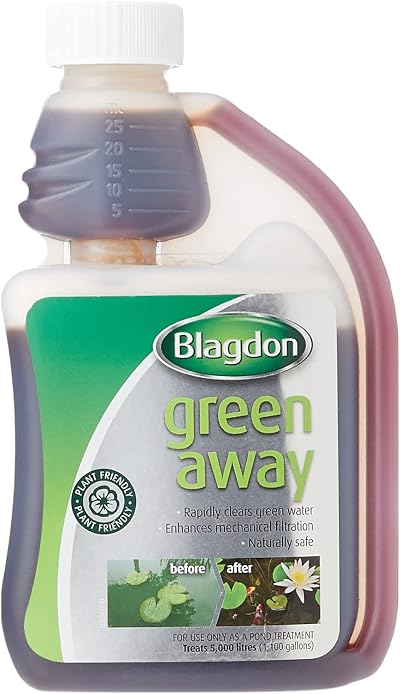 Blagdon Green Away Pond Water Treatment 250 ml Treats 5,000 L