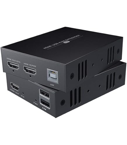 Amazon.com: 150M HDMI KVM Extender Over Cat5e Cat6 1080P