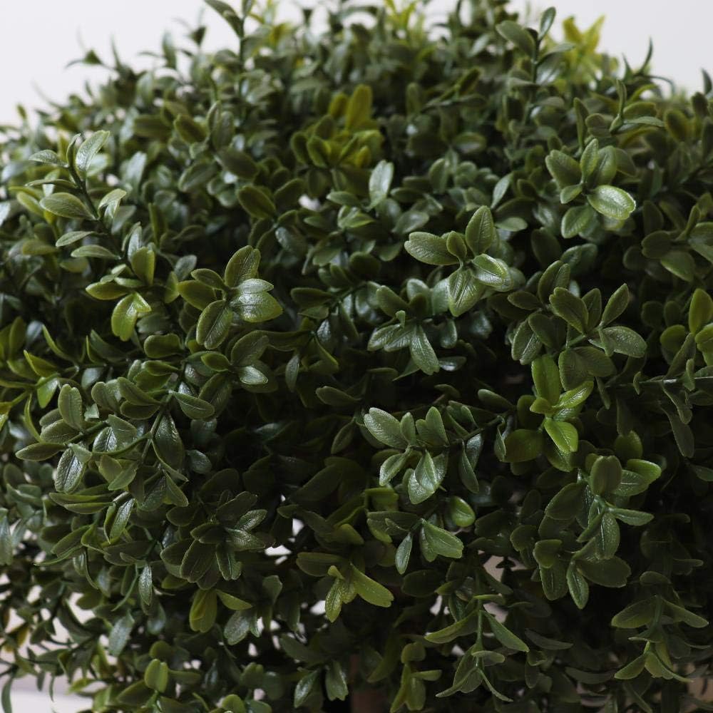 24''T Boxwood Ball Shaped Topiary Home & Garden Potted Artificial Shrubs Tree (1 PC) -