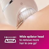 Philips Series 8000 Epilator BRE710/01 Wet & Dry 5 Accessories Shaver Head view 3