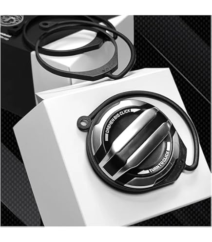 Porsche fuel tankcap aluminumlookポルシェ997 2010-2011 Porsche 911 Fuel Tank Cap - Aluminum Look 997-201