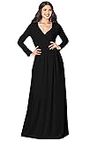 KOH KOH Womens Long Sleeve Sleeves Empire Waist
