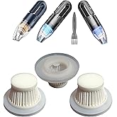 Hepa Filters Replacement compatible with UPFOX Car Vacuum Portable Cordless, Filters for LIPWUS Portable Mini Car Vacuum, 3pack Washable Filters Works on Absob AB-105 Handheld Vac.