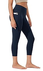 ODODOS Buttery Soft Lounge Yoga Capris with Pockets