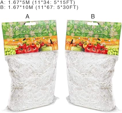 Ploufer Red de Enrejado de Plantas - 1.67 x 5M/1.67 x 10M Hidra de ...