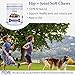 Glucosamine Chondroitin for Dogs - Advanced Hip and Joint Supplement (90 Count) Dog Soft Chews - MSM and Organic Turmeric - Supports Healthy Joints and Arthritis - Made in USA - Chicken Flavor Vitamin