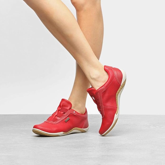 tênis kolosh zíper lateral laser feminino