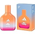 adidas Vibes Get Comfy Eau de Parfum 1.6 fl oz (Pack of 1), Notes of Amber Floral, Mandarin, and Vanilla, Unisex Fragrance, Long Lasting, Sporty Fragrance, Travel Size