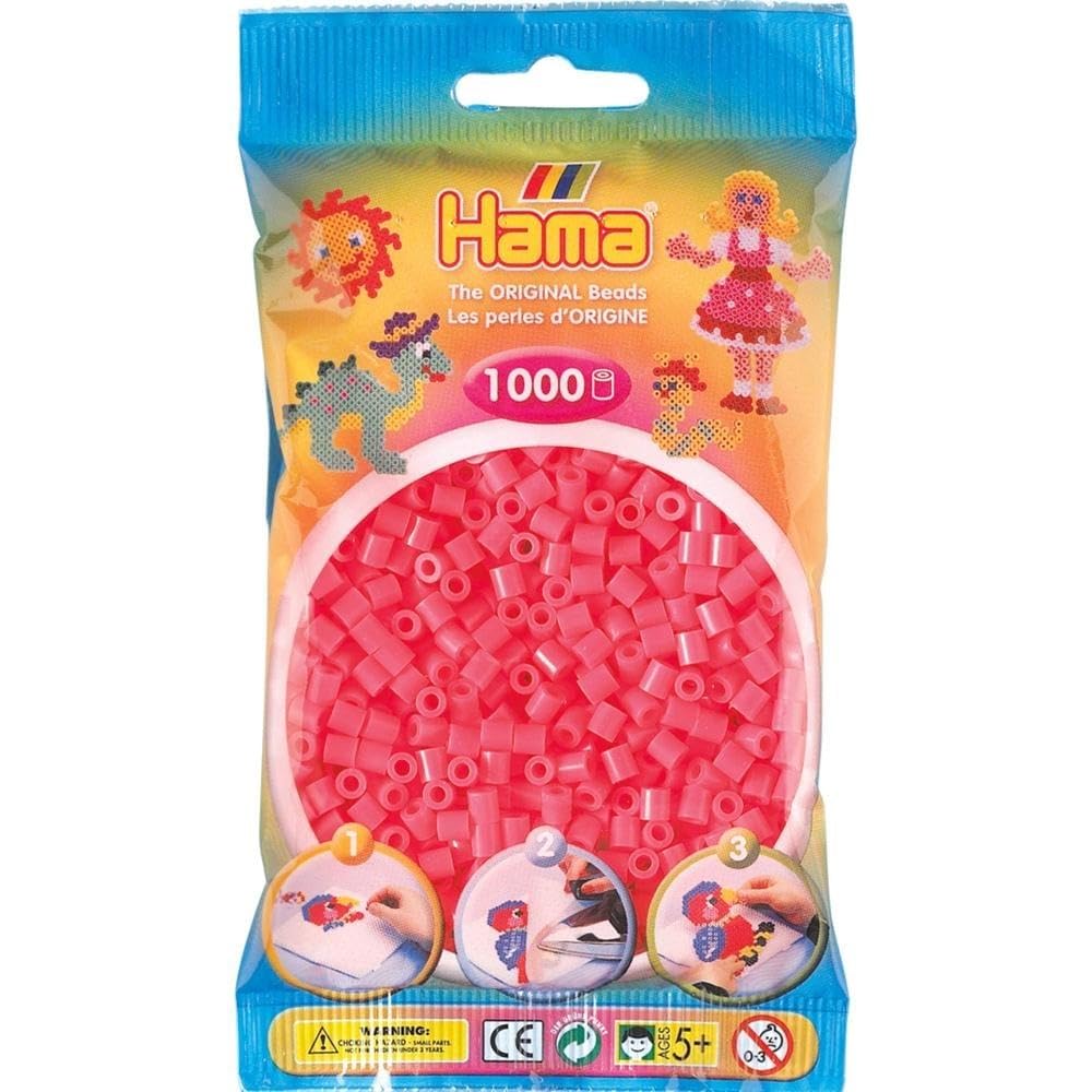 Hama 207-33 Beads - Cerise (1000 Midi Beads)
