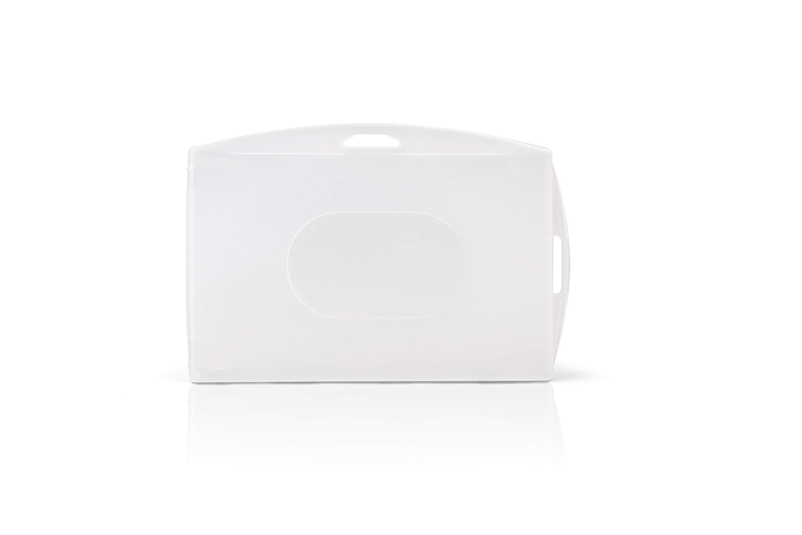 Tarifold ES 200422 – Pack of 10 ID Card Holders, Rigid Plastic, 64 x 96 mm, Transparent