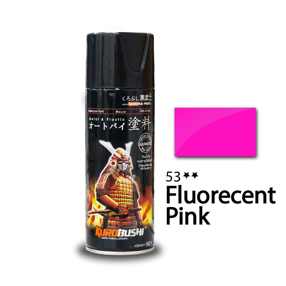 SAMURAI KUROBUSHI Spray Paint 1K 2Star Colour Coat 53**Fluorescent