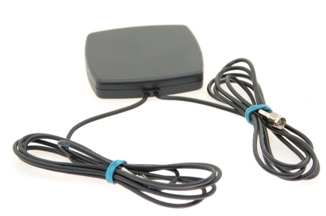 Alda PQ Antenna with magnetic stand for 2G (GSM), 3G (UMTS), GPS with SMA/M plug and 1.5m (1.64 yd) cable