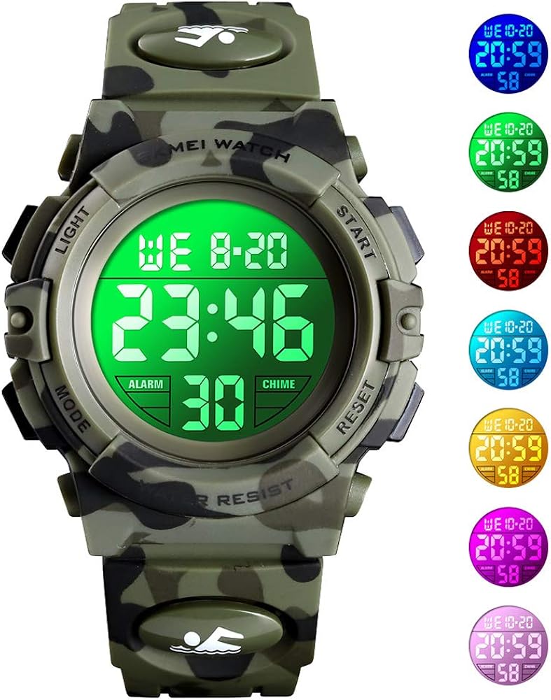 skmei camouflage watch