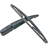 Rear Windshield Wiper Arm & Wiper Blade Set for Ford 2008-2012 Escape & 2008-2012 Mercury Mariner SUV Replacement OEM Number 