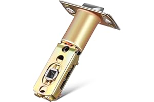 ANDRESLAD Adjustable Door Latch 2 3/8 60mm or 2 3/4 70mm Universal Replacement Hardware for Front and