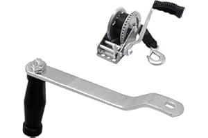 Watris Veiyi Replacement Winch Handle, Crank Handle, Trailer Handle Replacement, Boat Winch Handle Comfort Grip Replacement Accessory for Trailer Marine Sailboat