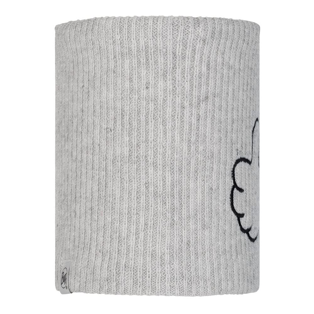 Buff Unisex Adult 120868.003.10.00 Child Knitted & Polar Neck Warmer, Fun, Grey, One Size